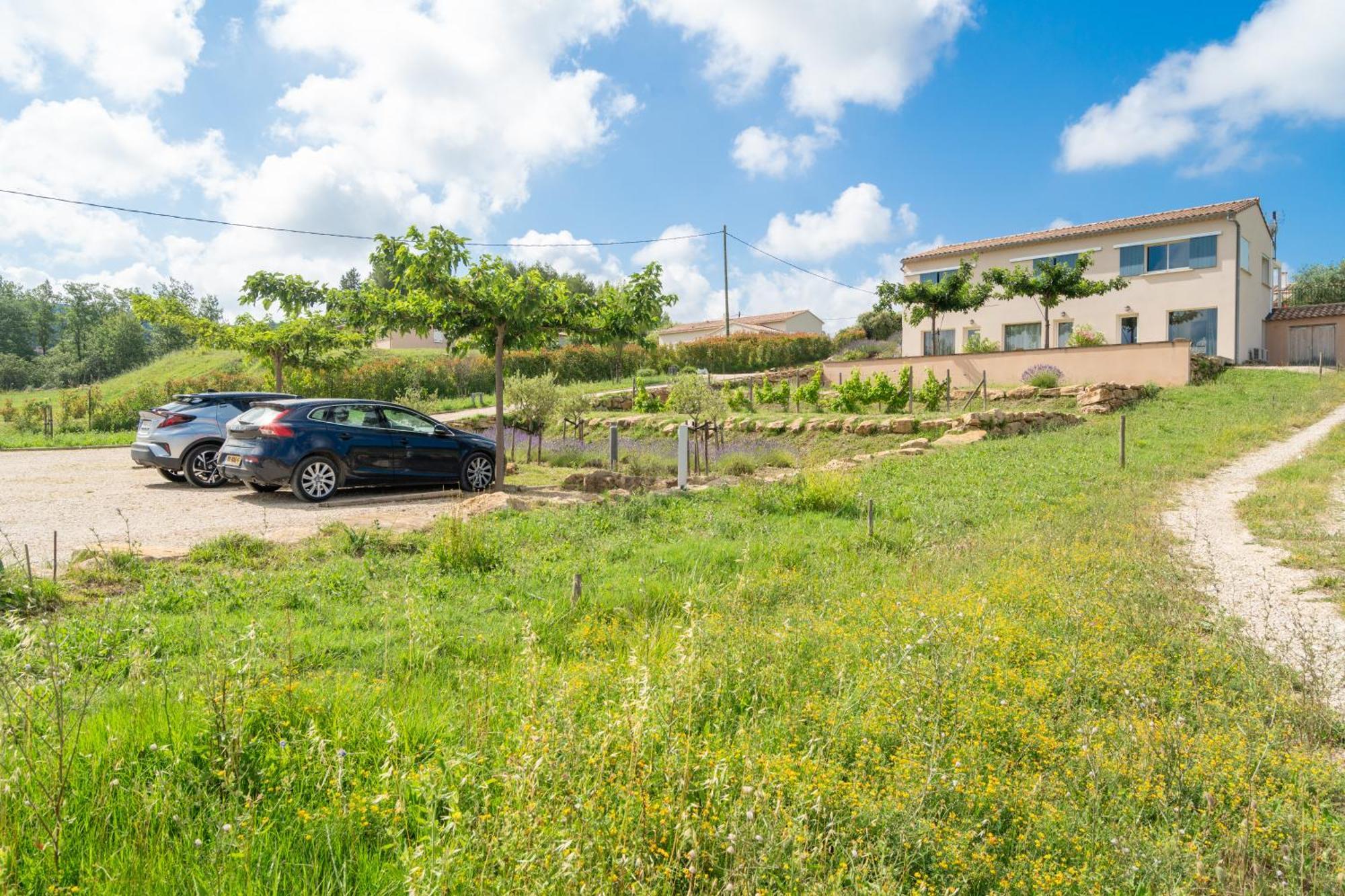 Villa Les Terrasses De Cascavelle Blauvac Esterno foto