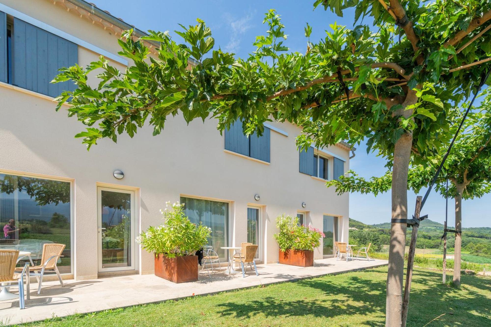 Villa Les Terrasses De Cascavelle Blauvac Esterno foto