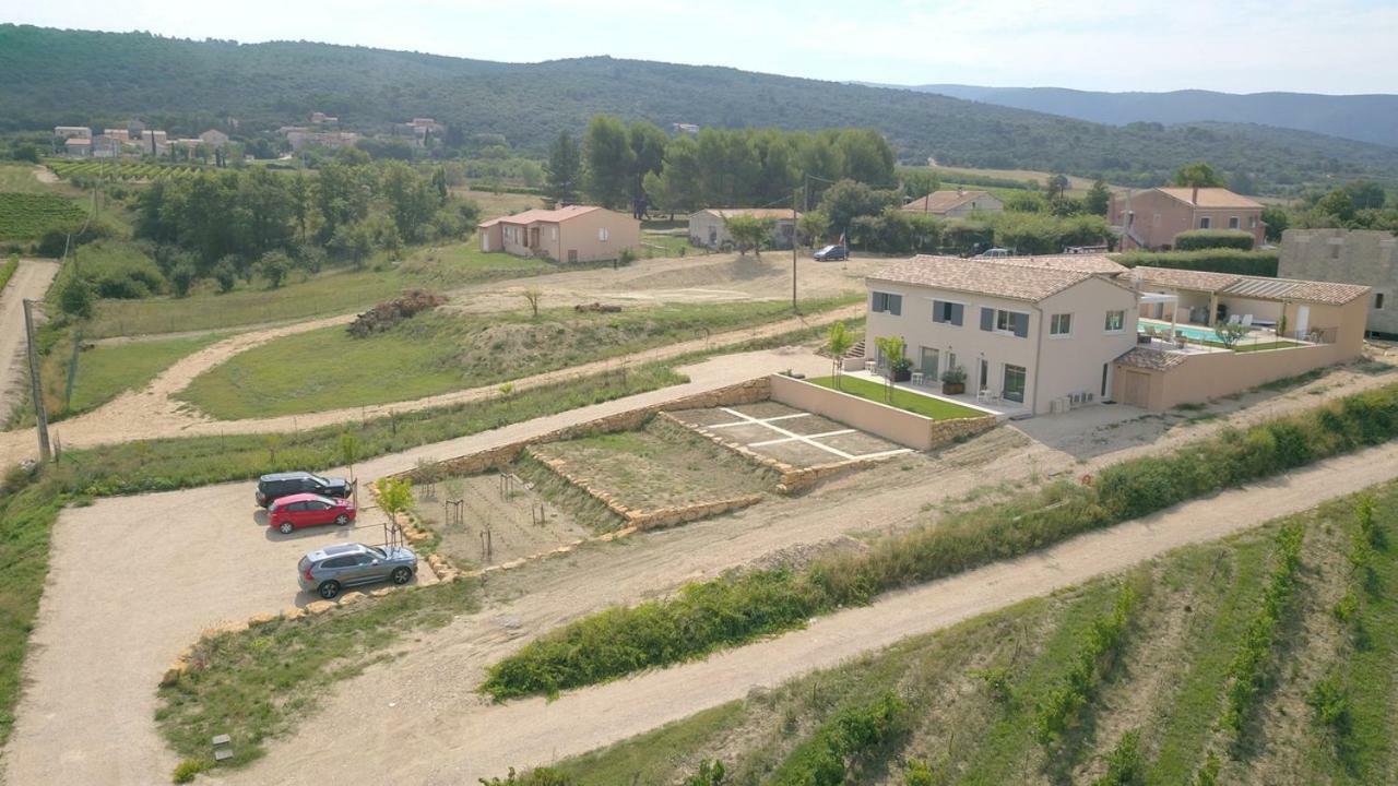 Villa Les Terrasses De Cascavelle Blauvac Esterno foto