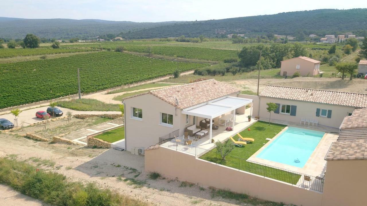 Villa Les Terrasses De Cascavelle Blauvac Esterno foto